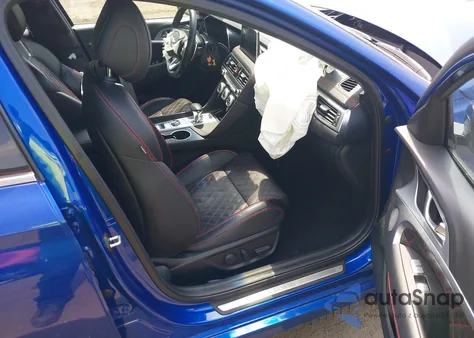 2019 Genesis G70 3.3T Advanced from USA, damaged, VIN KMTG34LE1KU040136